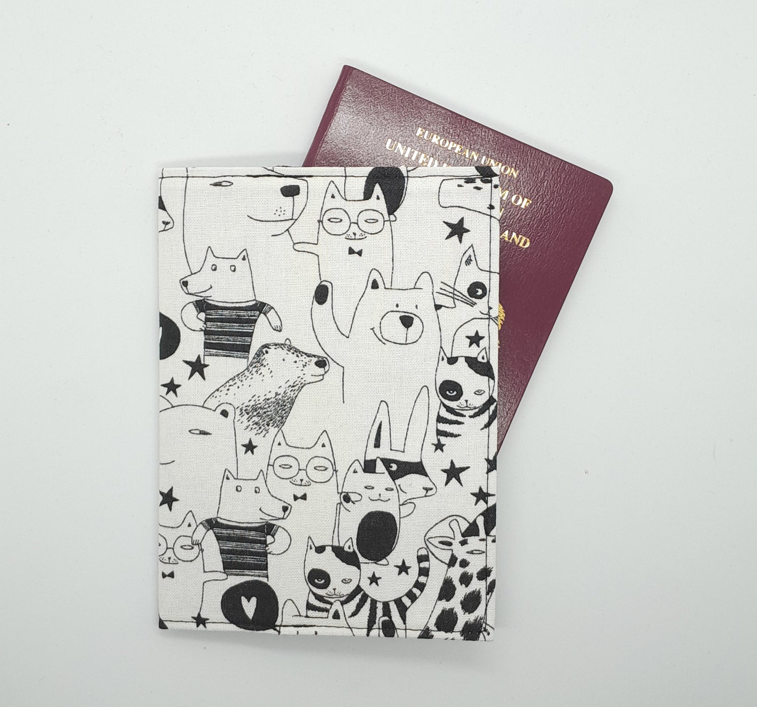 Animal Party Passport Cover