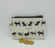 Black Cats Coin Purse