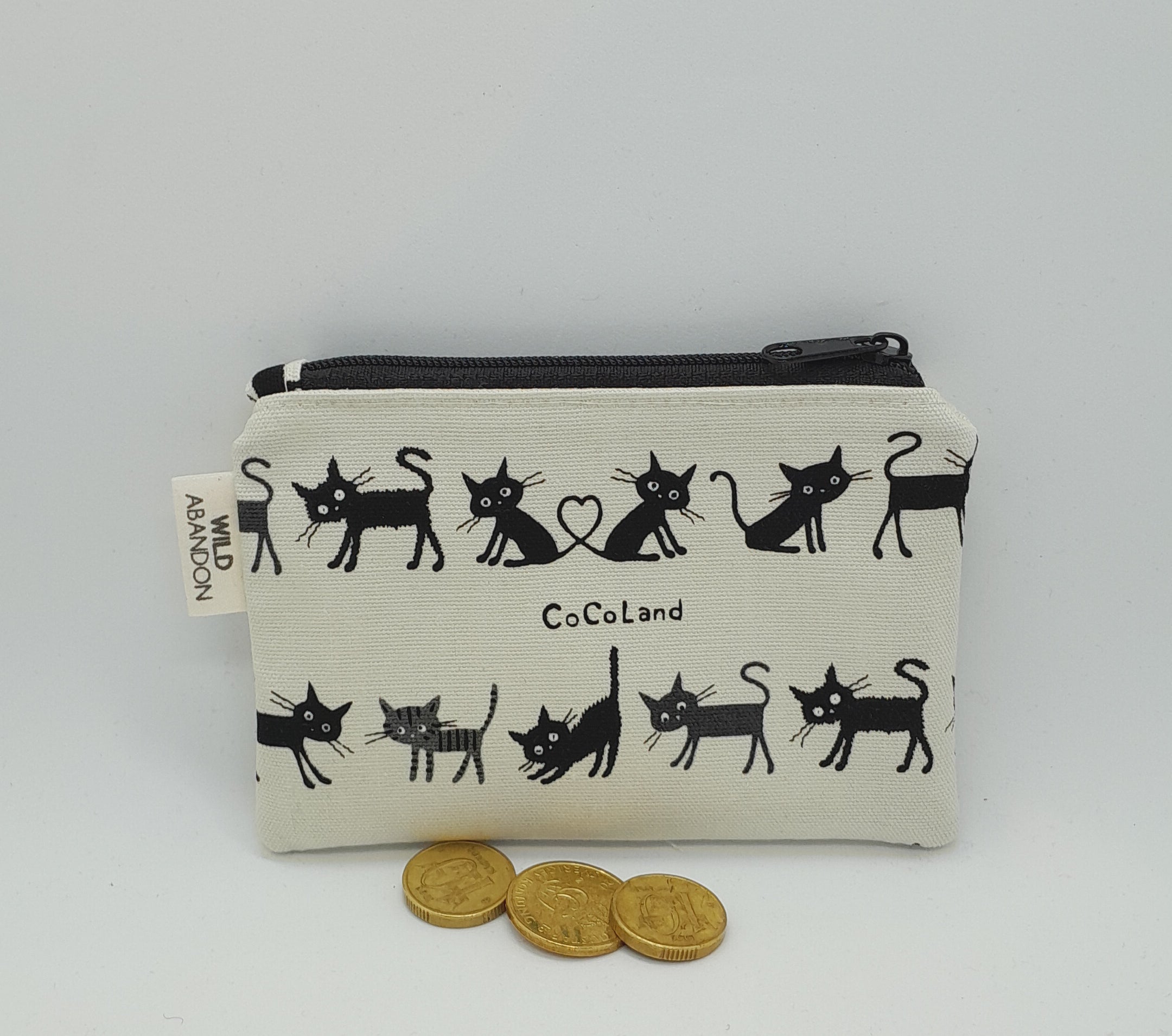 Black Cats Coin Purse