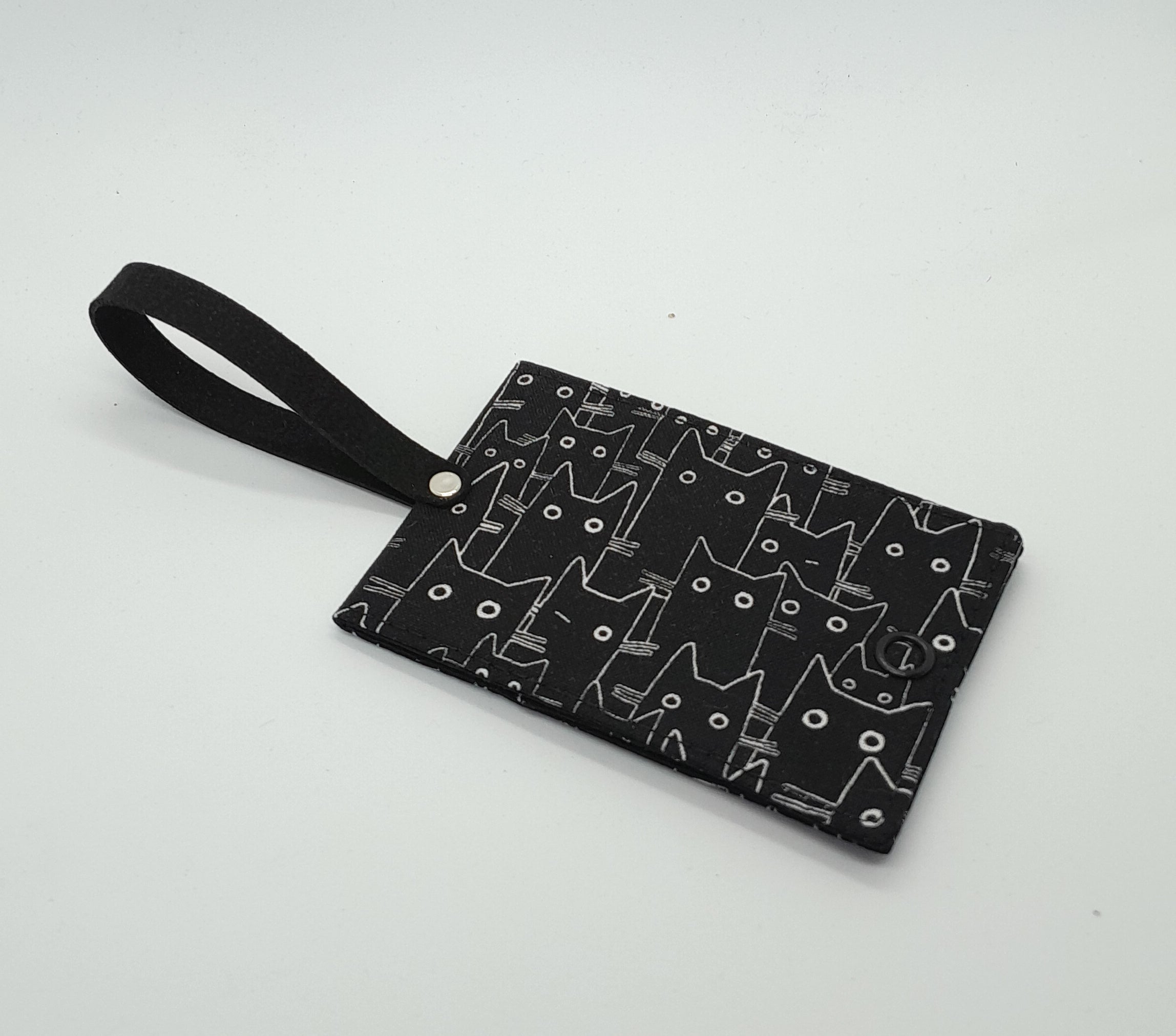 Black Cat Army Luggage Tag