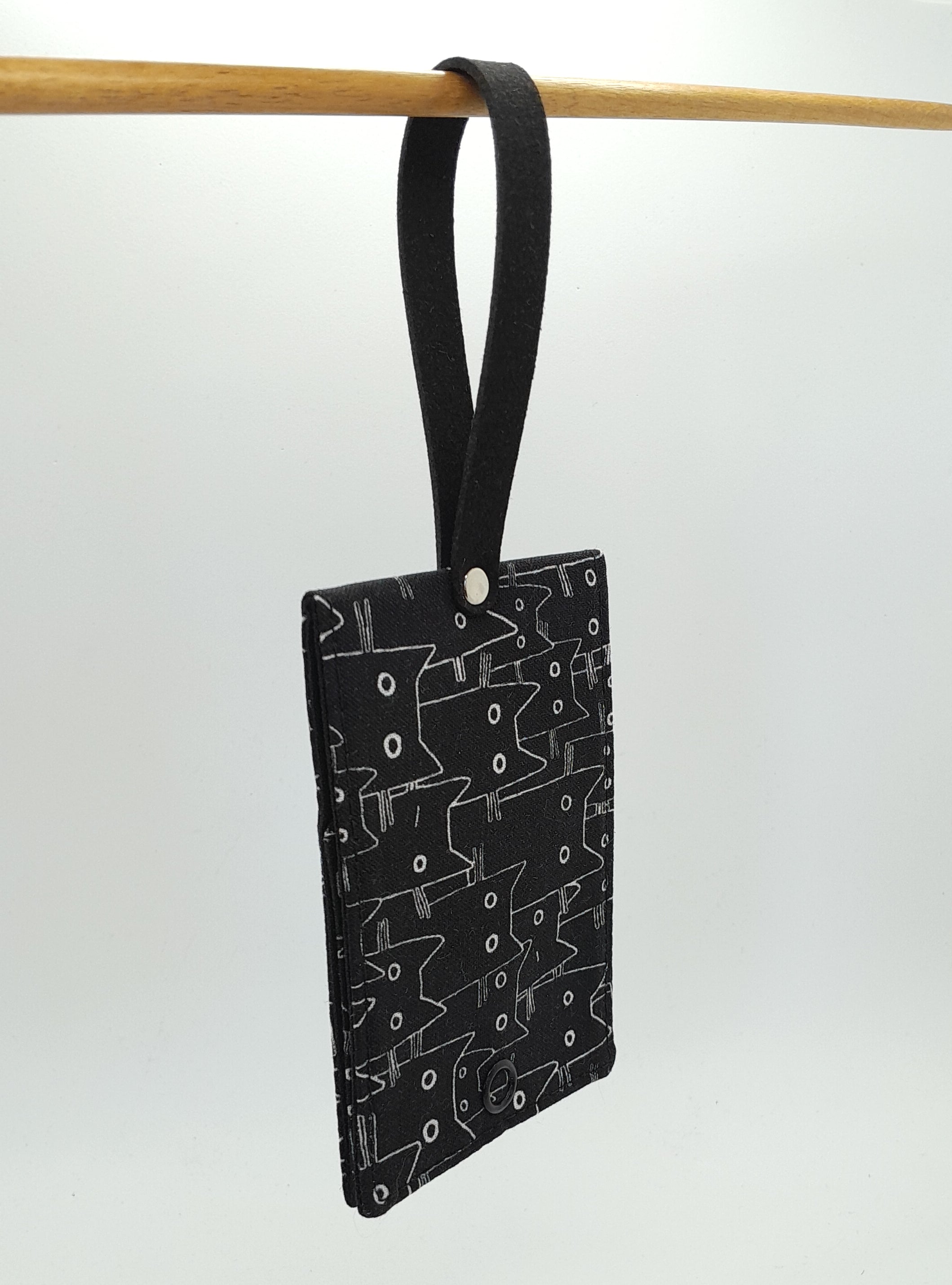 Black Cat Army Luggage Tag