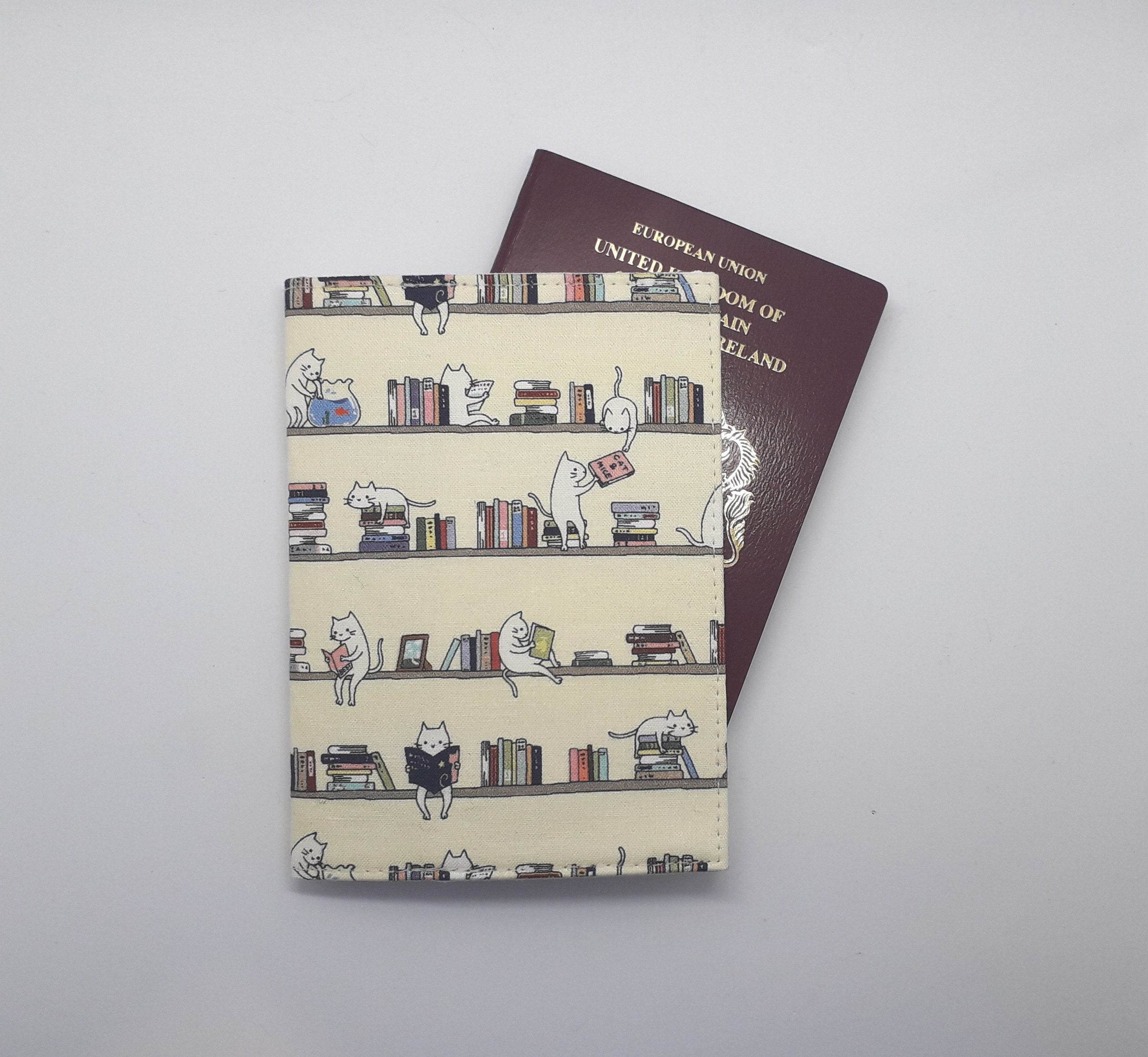 Library Cats Passport Cover - Wild Abandon