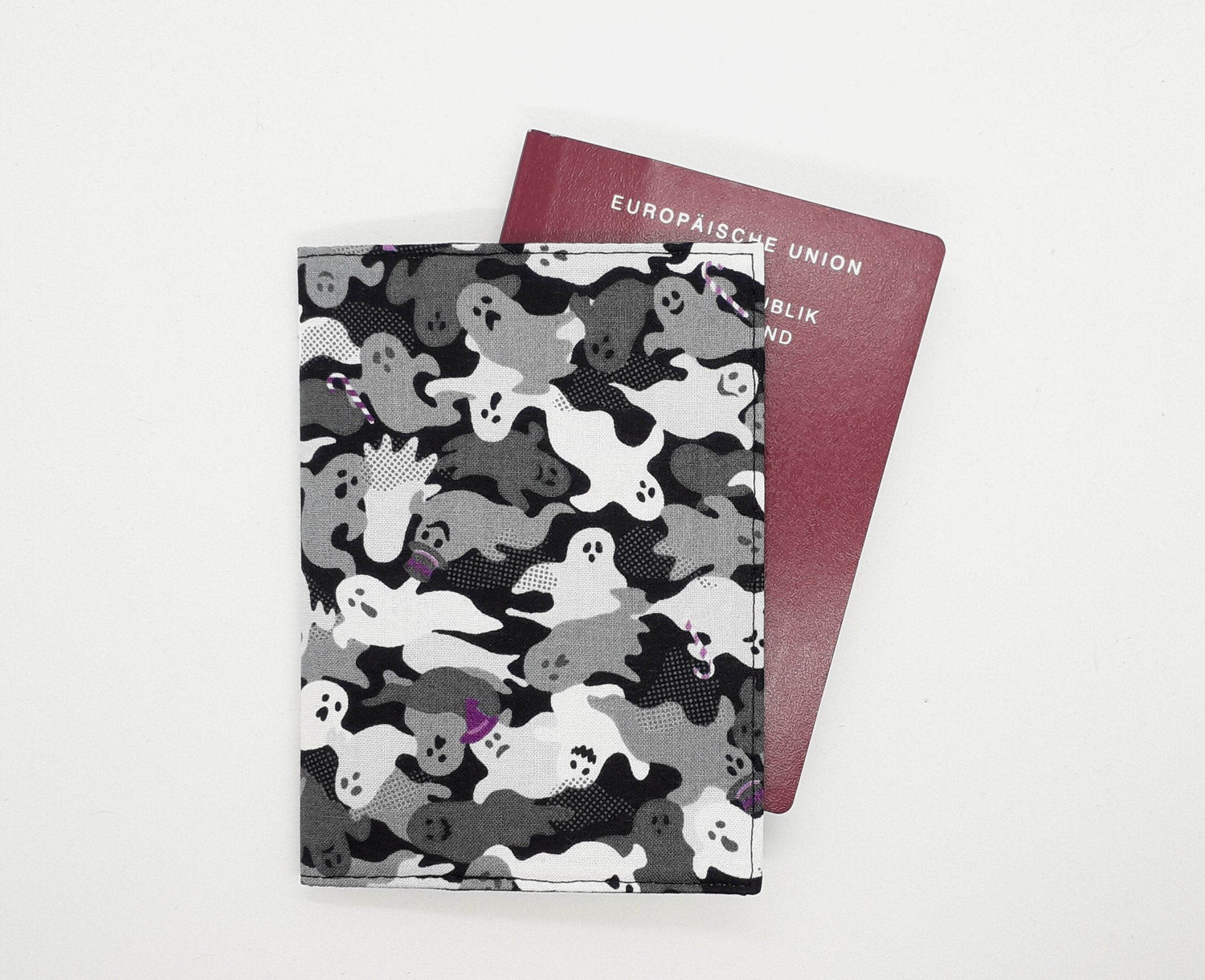 Camo Ghosts Passport Cover - Wild Abandon
