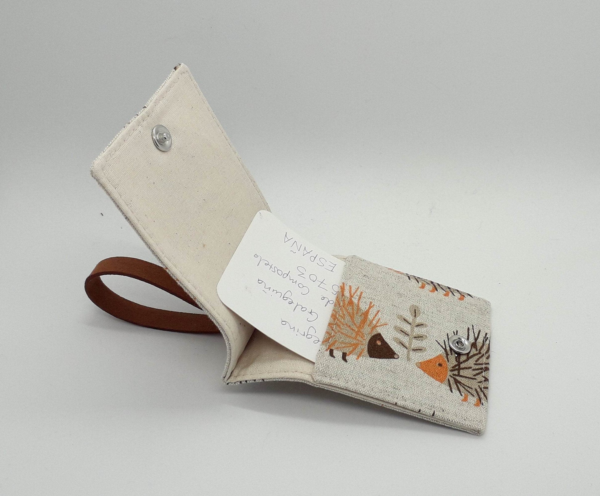 Brown Hedgehog Luggage Tag - Wild Abandon