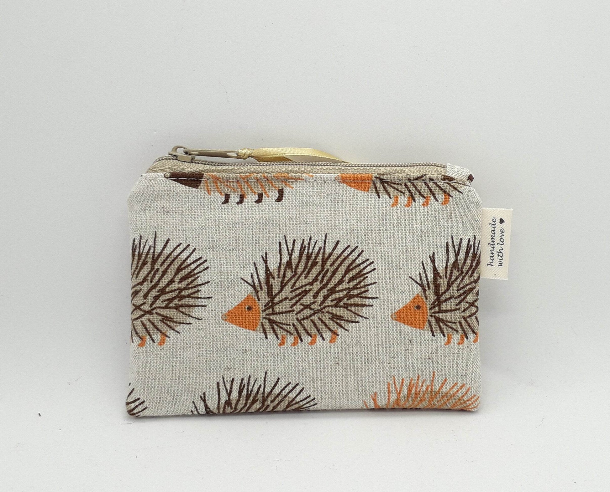 Brown Hedgehog Coin Purse - Wild Abandon