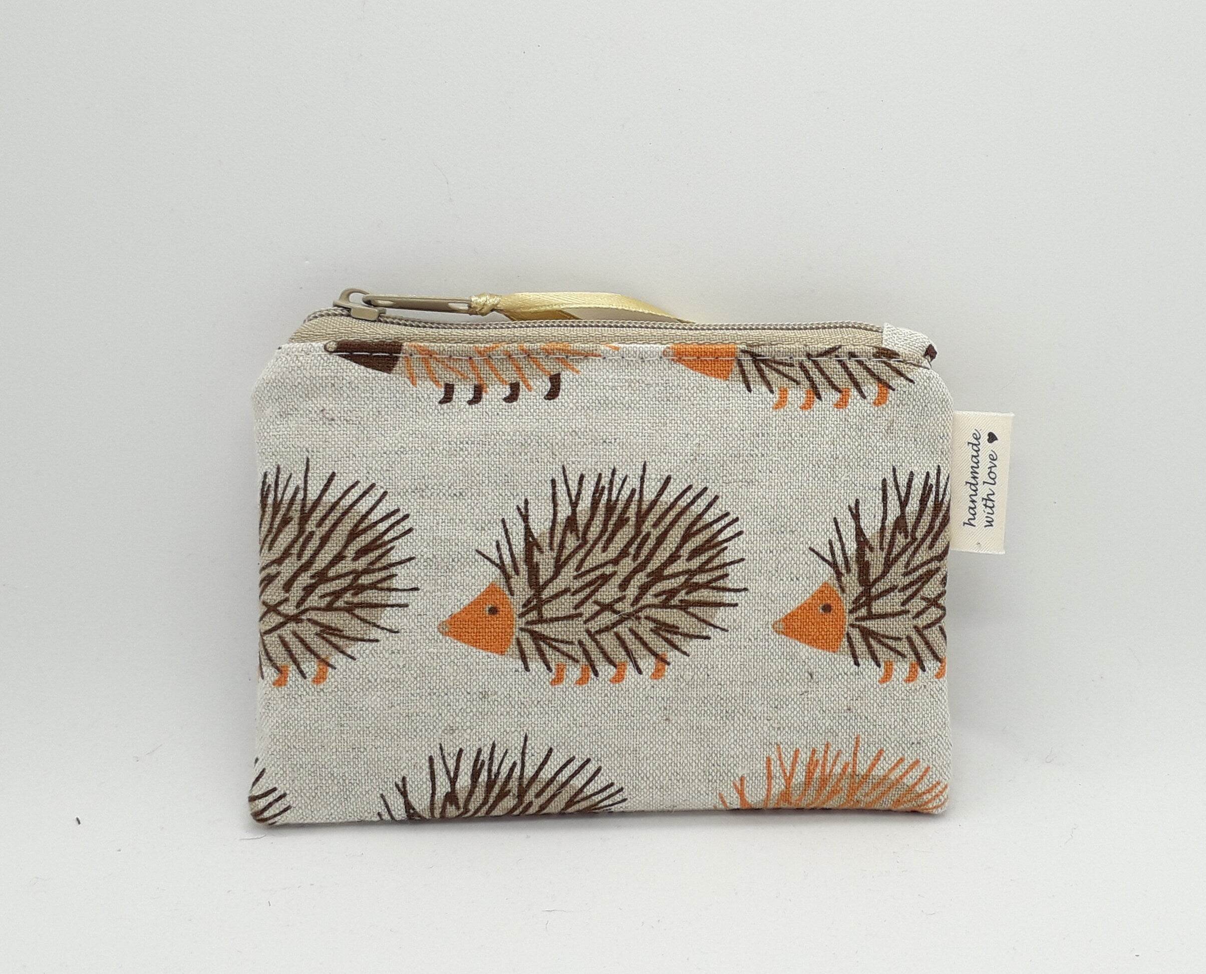 Brown Hedgehog Coin Purse - Wild Abandon