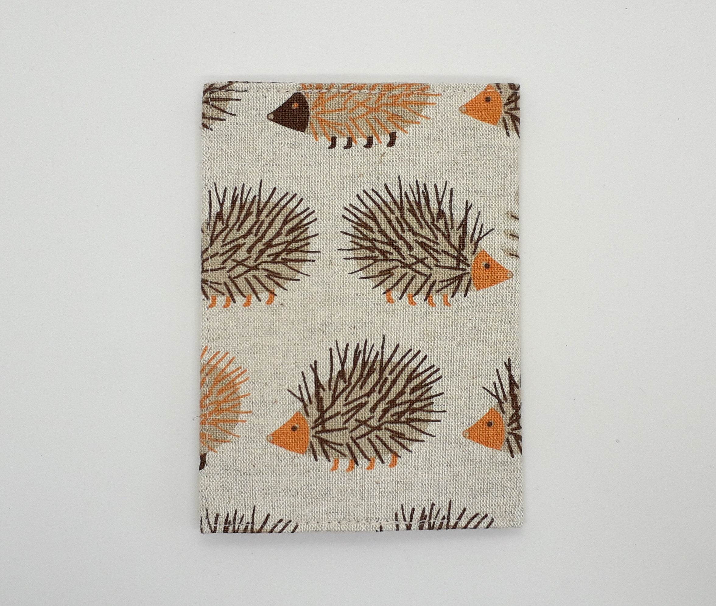 Brown Hedgehog Passport Cover - Wild Abandon