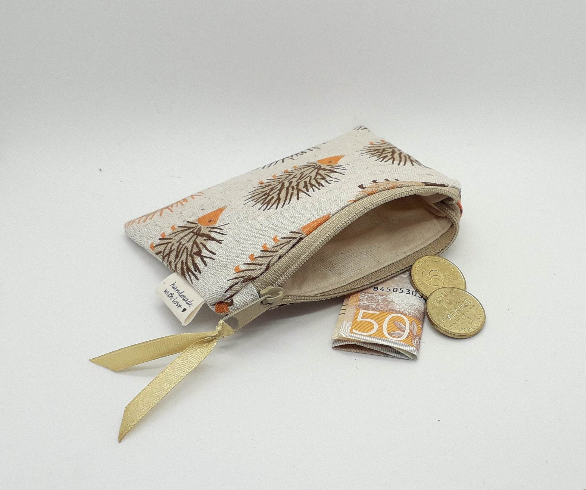 Brown Hedgehog Coin Purse - Wild Abandon