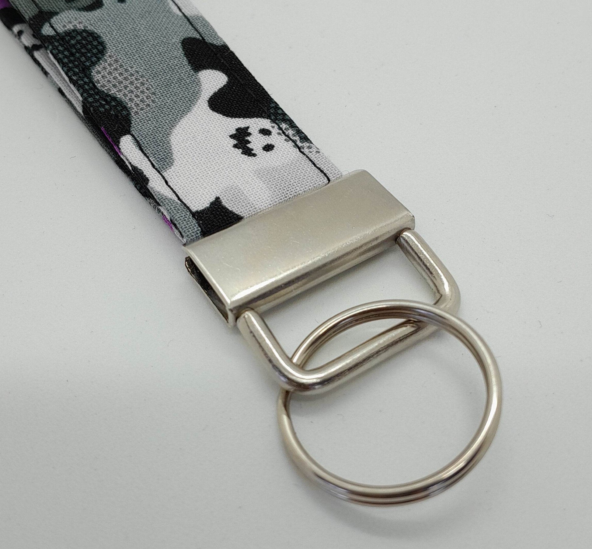 Camo Ghosts Key Fob Wristlet - Wild Abandon