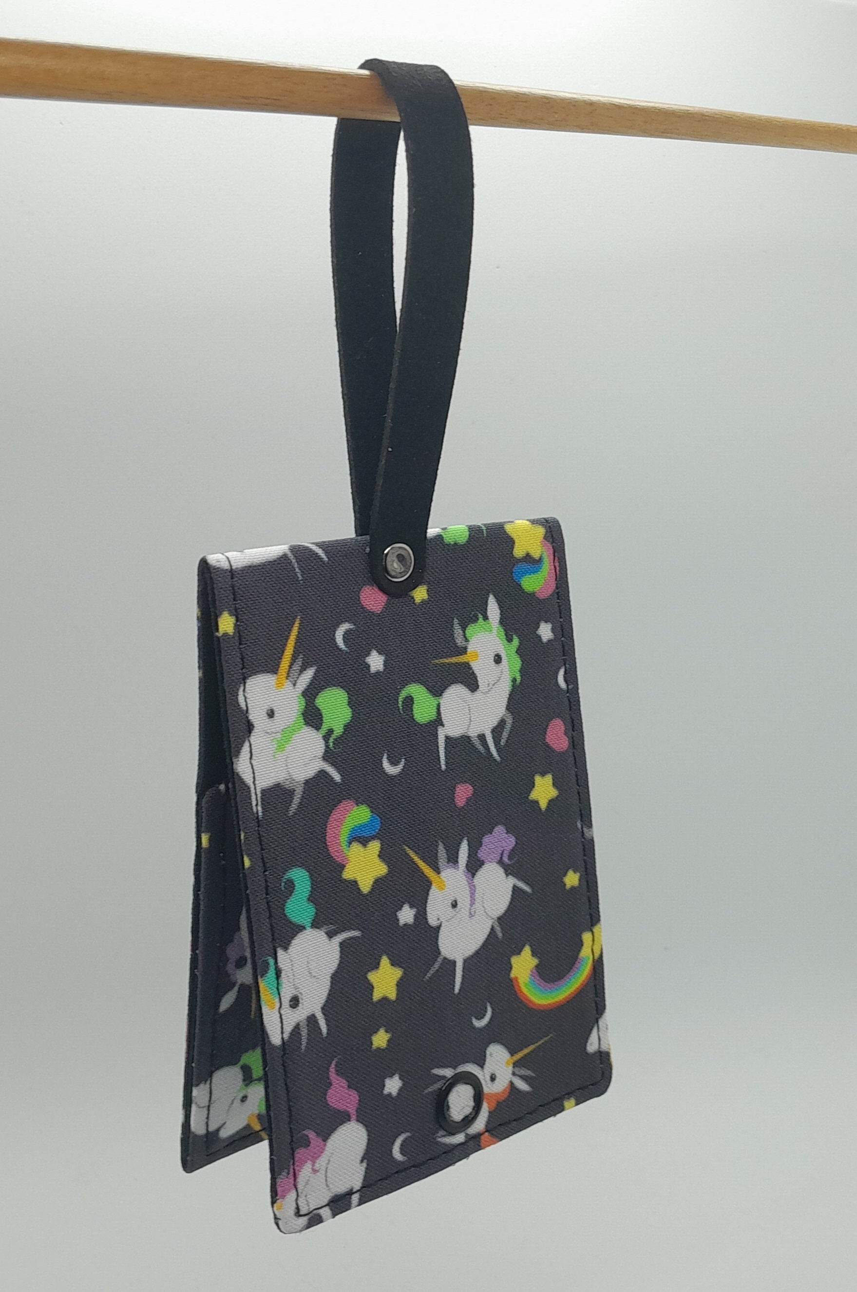 Rainbow Unicorns Luggage Tag - Wild Abandon