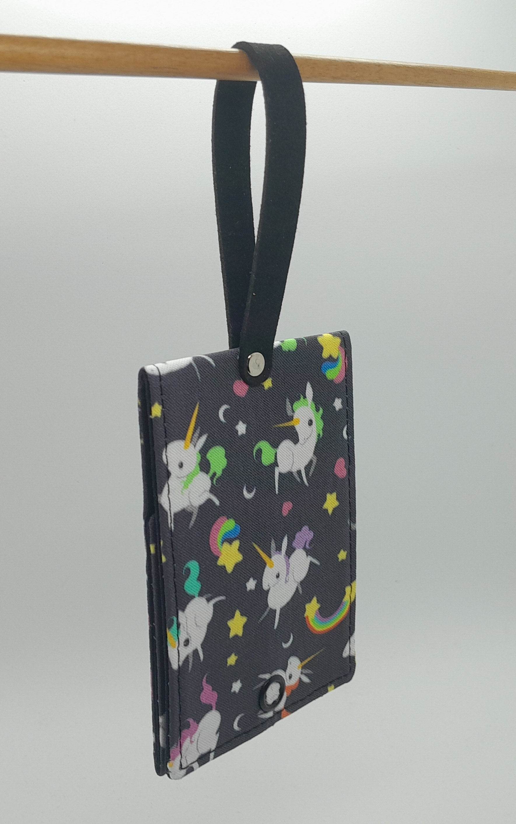 Rainbow Unicorns Luggage Tag - Wild Abandon